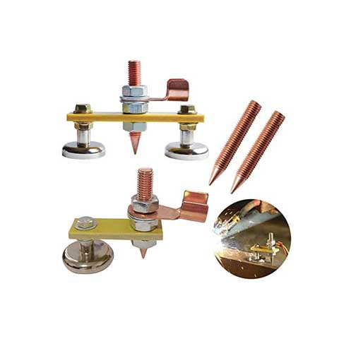 6pcs Magnetic Welding Support Ground Clamp
