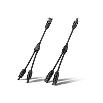 Solar Panel Y-Branch Parallel Adapter (1 Pair M/FF & F/MM)
