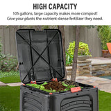 105 Gallon Compost Bin Capacity