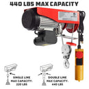440 lbs Electric Hoist Crane 