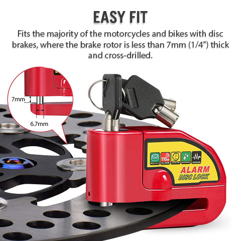 Easy To Fit Universal Brake Lock
