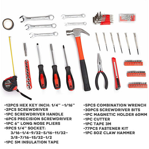 148 PCS Home Tool Kit
