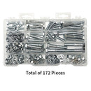 172-piece Nut and Bolt Assortment Kit