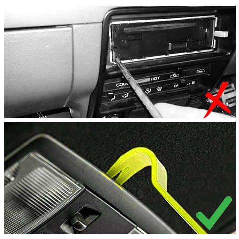 Wrong Tools For Trim Removal Vs. Auto-Trim Removal Kit