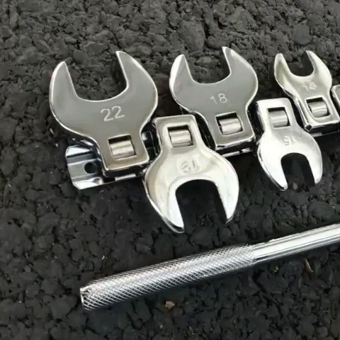 Crowfoot Wrench Set