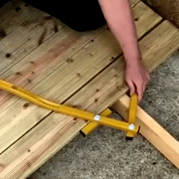 Deck Board Straightening Tool - 0