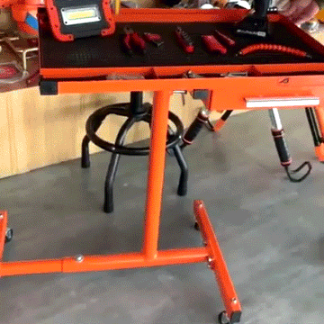 Heavy Duty Tear Down Tray and Work Table - 0
