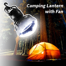 2-in-1 Camping Lantern w/ Fan-2