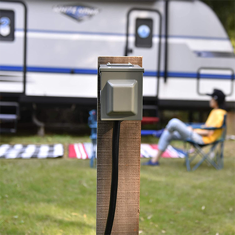 50 Amp Outdoor Receptacle