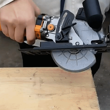 20-V Cordless Circular Saw with Laser Guide - 0