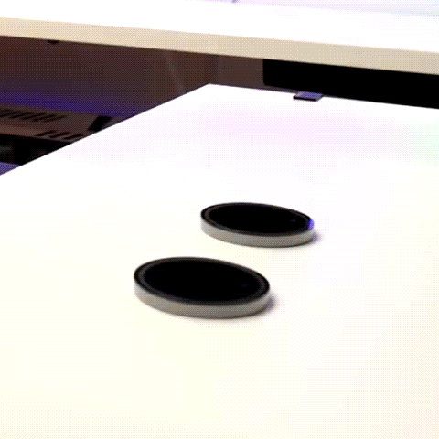 2 Pcs LED Car Cup Holder GIF