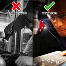 Hands free lighting Vs. Holding flashlight