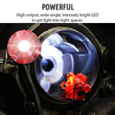 High output, wide angle LED lighting