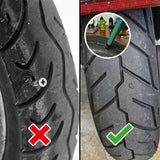 Tire Puncture Tool With Mushroom Plugs