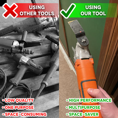 Oscillating Tool Vs. Other Tools