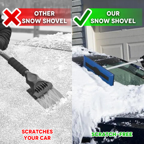 Telescoping Snow Broom And Ice Scraper (2-Pack)