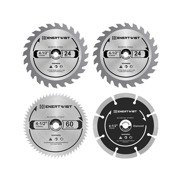 4 1/2 Inch Compact Circular Saw Blade Set
