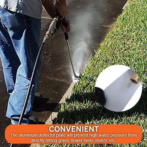 Edge Cleaning Pressure Washer Attachment