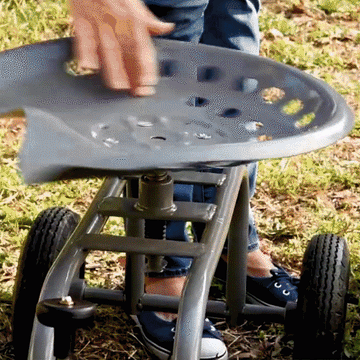 360 Degree Rotating Seat and 330 lbs weight capacity