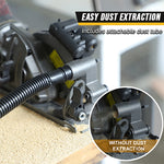 Easy dust extraction and removal