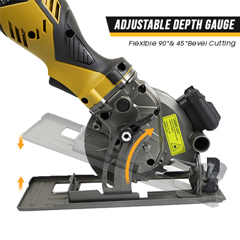 Adjustable Depth Wood cutting