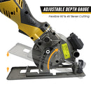 Adjustable Depth Wood cutting