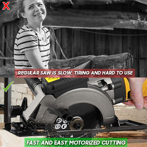 Faster and motorized cutting