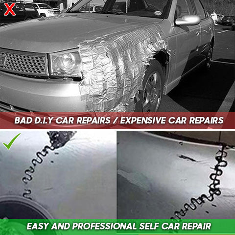 Bad DIY Car Repair Vs. Plastic Welding Repair