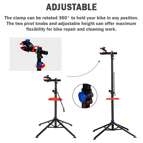 Adjustable 360° Rotation