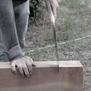 GIF of  4 Inch Circular Saw with Beam Laser Guide