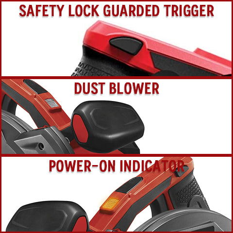 Features of  4 Inch Circular Saw with Beam Laser Guide