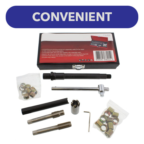 Spark Plug Rethreading Tool Kit