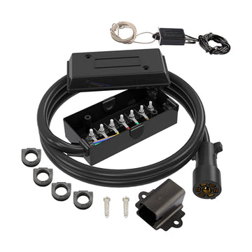 7 Way 8 Feet Plug Trailer Cord Kit
