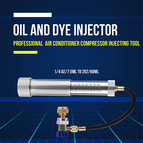 Boltigen AC Oil Dye Injector Kit, A/C Oil and Dye Injector Tools