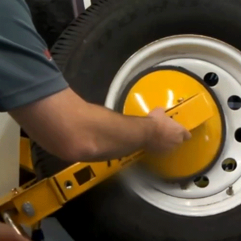 Anti-theft Adjustable Wheel Lock Clamp