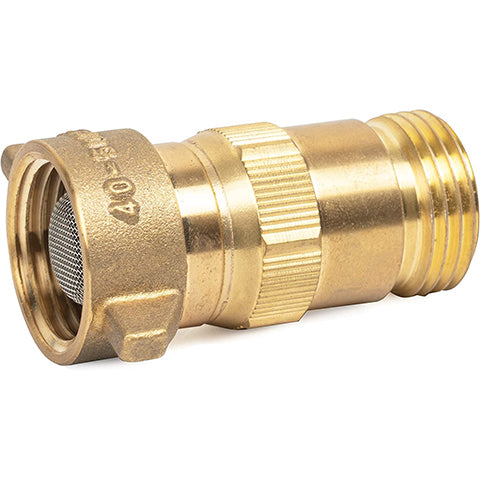 40-50 PSI RV Brass Inline Water Pressure Regulator