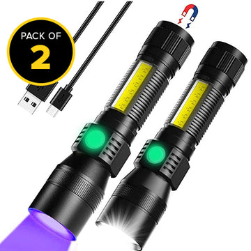 Rechargeable UV Flashlight