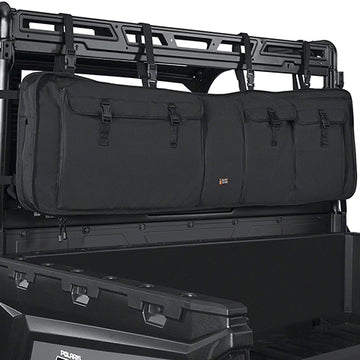 UTV Double Carrier Bag attached to UTV