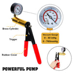 Vacuum Pump Brake Bleeder Kit has a powerful pump