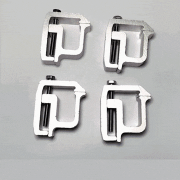 4 PCS Truck Mounting Clamps - 0