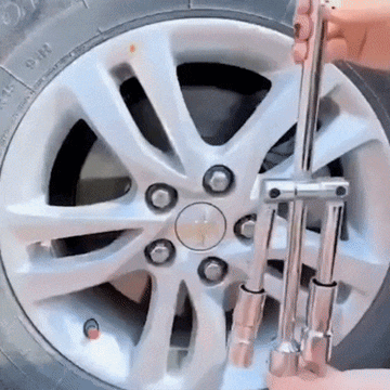 4-Way Foldable Cross Wrench - 0