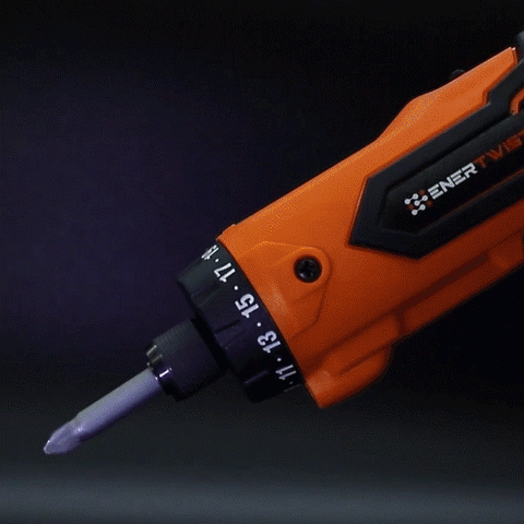 Black + Decker Black & Orange 8V Wireless Drill