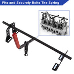 Cylinder Head Service Tool Kit fits and securely bolts the spring