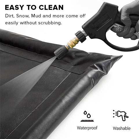 Containment Mat is easy to clean