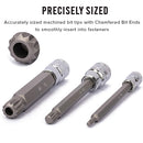 Triple Square Spline Bit Socket Set-4