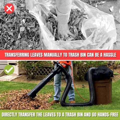 Leaf Blower Collection System Accessory