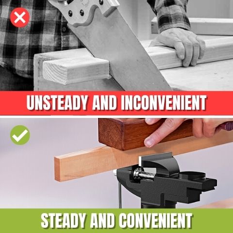 Universal Workbench Drill Vise Clamp