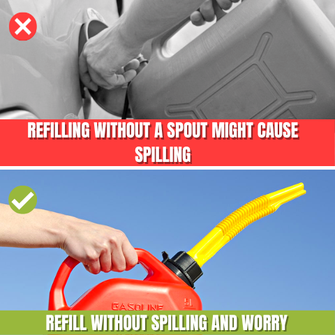Gas Can Spout Replacement Kit