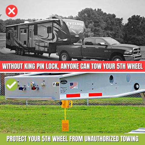 5th Wheel King Pin Lock