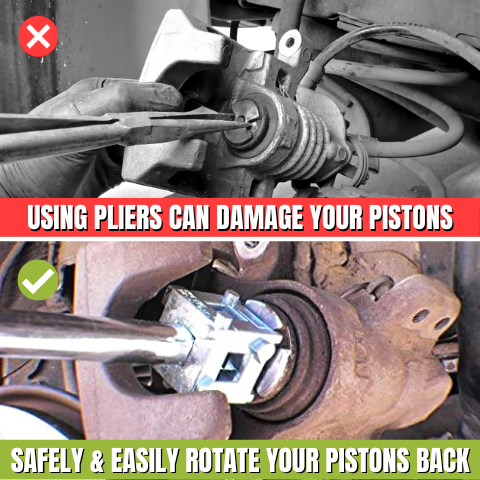 How to Use a Disc Brake Caliper Piston CUBE Tool 